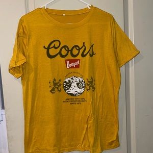 coors t shirt